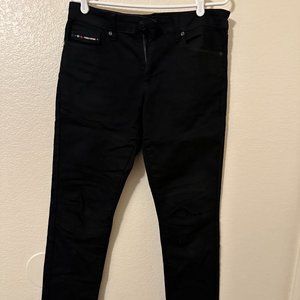 NWT Fried Denim Men’s Slim Black Dress Pants Size 34x32